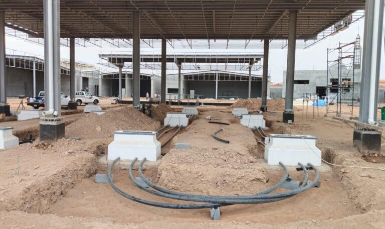 أعمال البنية التحتية